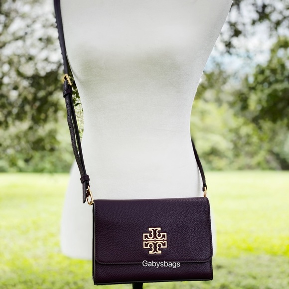 NWT Tory Burch large combo Crossbody Plum - Picture 11 of 11